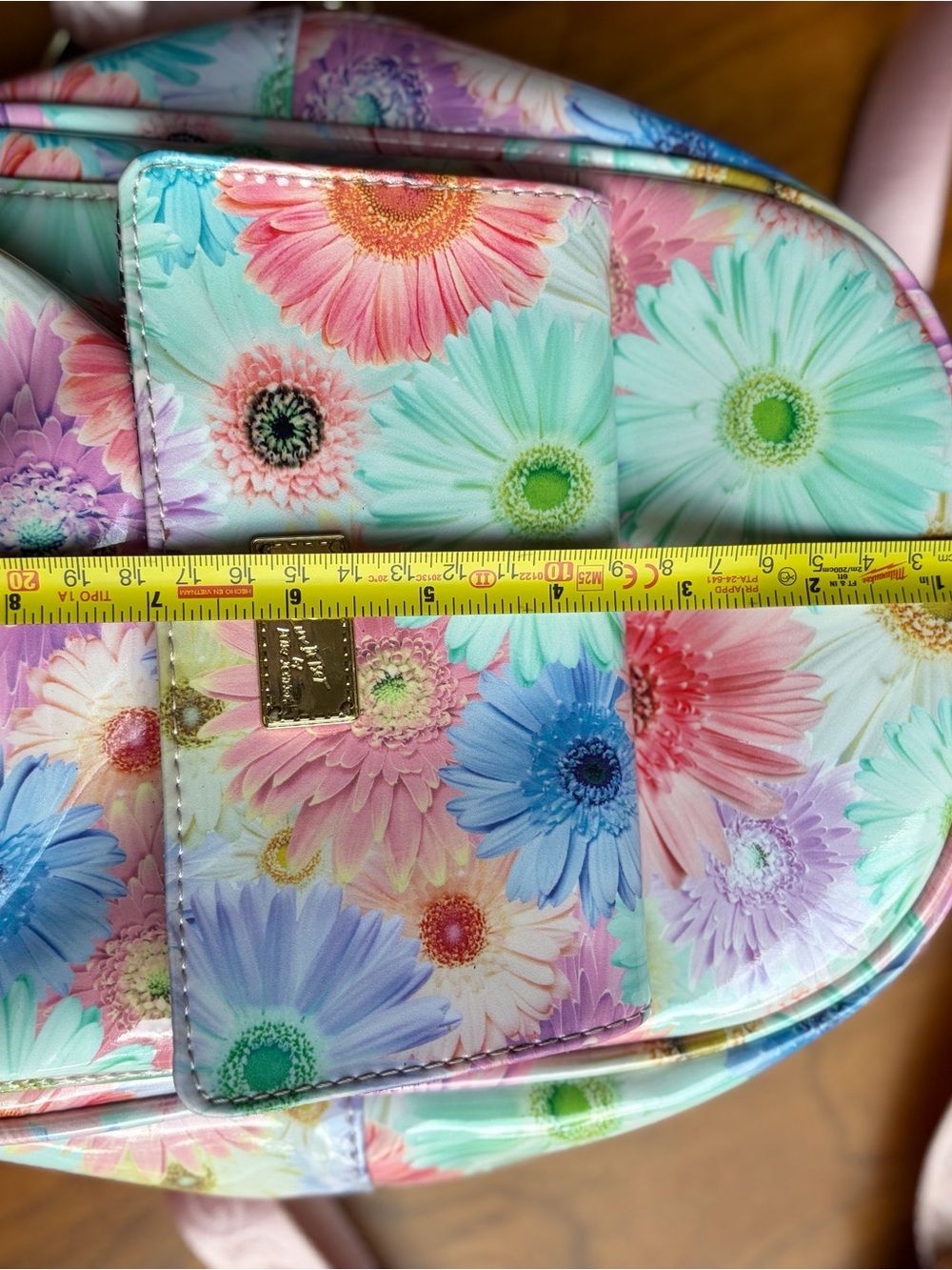 Luv Betsey by Betsey Johnson Mini Backpack Pastel Daisy Floral - Picture 15 of 16
